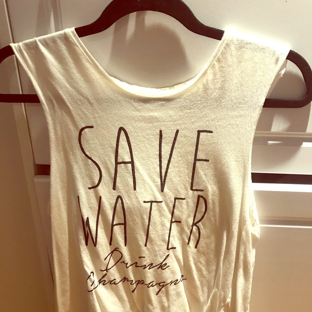 Save Water Drink Champagne